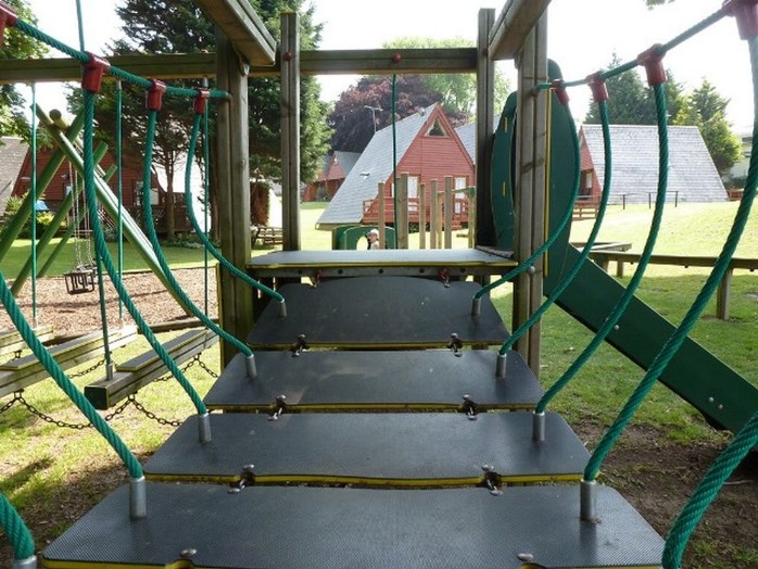 Kingsdown Park children's playground The bridge, Kingsdown Park playground