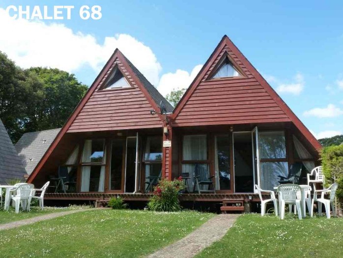 Front view of Chalet 68